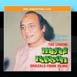 The Legend: Ghazals From Films Soundtrack (Mehdi Hassan) - CD cover