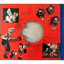 Pinocchio サウンドトラック (Leigh Harline, Ned Washington) - CD裏表紙