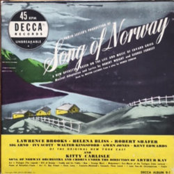 Song of Norway Soundtrack (George Forrest, Edvard Grieg, Robert Wright) - CD cover