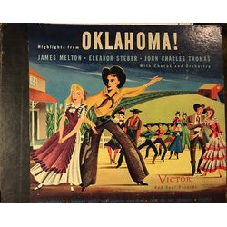 Highlights from Oklahoma! Soundtrack (Oscar Hammerstein II, Richard Rodgers) - CD cover