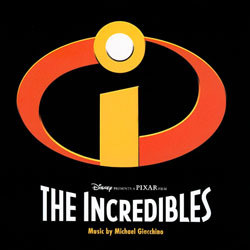 The Incredibles サウンドトラック (Michael Giacchino) - CDカバー