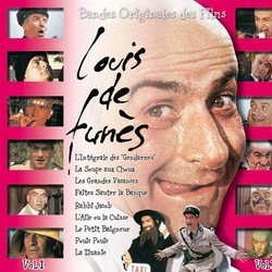 Louis de Funs : Bandes Originales Des Films Volume 1 & 2 Colonna sonora (Various Artists) - Copertina del CD
