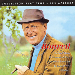 Les Plus belles Musiques de Films de Bourvil Soundtrack (Claude Bolling, Grard Calvi, Ren Clorec, Franois de Roubaix, Eric Demarsan, Joseph Kosma) - CD cover