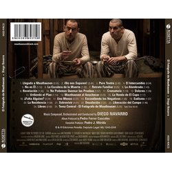 El Fotógrafo de Mauthausen Soundtrack (Diego Navarro) - CD Back cover