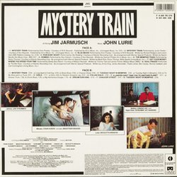 Mystery Train Ścieżka dźwiękowa (Various Artists, John Lurie) - Tylna strona okladki plyty CD