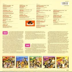Kino Schlager - Schne Stunden - 1959-1960 Soundtrack (Various Artists) - CD Back cover