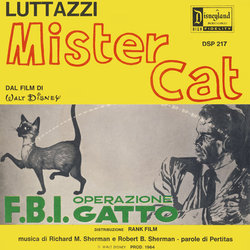 Mister Cat Soundtrack (Various Artists, Richard Gibbs, Lelio Luttazzi, Augusto Righetti) - CD cover
