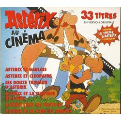 Astrix au Cinma Ścieżka dźwiękowa (Grard Calvi, Michel Colombier, Vladimir Cosma) - Okładka CD