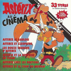 Astrix au Cinma Soundtrack (Grard Calvi, Michel Colombier, Vladimir Cosma) - CD cover