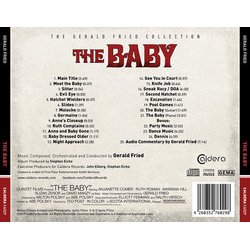 The Baby Soundtrack (Gerald Fried) - CD Trasero