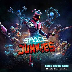 Space Junkies: Game Theme Song Soundtrack (Glenn Herweijer) - CD cover