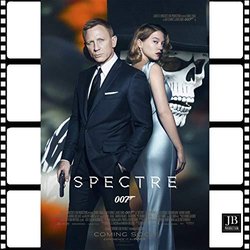 Spectre: Opening Theme - Writing's On The Wall Trilha sonora (Mauro Pagliarino) - capa de CD