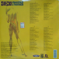 Svezia Inferno E Paradiso Soundtrack (Piero Umiliani) - CD Back cover