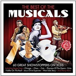 The Best Of The Musicals Soundtrack (Various Artists) - CD cover