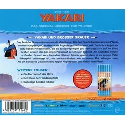 Yakari Folge 28: Yakari und Groer Grauer Soundtrack (Various Artists) - CD Back cover