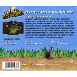 Insectibles Folge 1: Der Mikronator Soundtrack (Various Artists) - CD Back cover