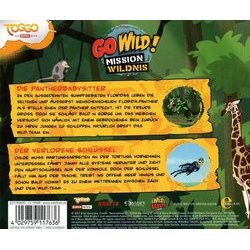 Go Wild! - Mission Wildnis Folge 24: Die Pantherbabysitter Ścieżka dźwiękowa (Various Artists) - Tylna strona okladki plyty CD