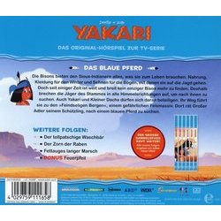 Yakari Folge 27: Das blaue Pferd Ścieżka dźwiękowa (Various Artists) - Tylna strona okladki plyty CD