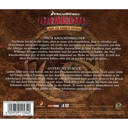 Dragons - Auf zu neuen Ufern Folge 23: Thor Knochenbrecher / Gustav ist zurck Soundtrack (Various Artists) - CD Back cover