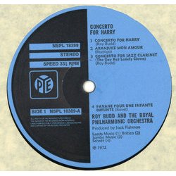 Concerto For Harry Bande Originale (Roy Budd) - cd-inlay