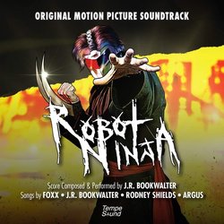 Robot Ninja Trilha sonora (J.R. Bookwalter) - capa de CD
