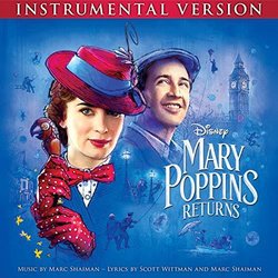 Mary Poppins Returns Trilha sonora (Marc Shaiman, Scott Wittman) - capa de CD