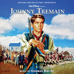 Johnny Tremain Soundtrack (George Bruns) - CD cover