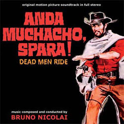 Anda Muchacho, Spara! サウンドトラック (Bruno Nicolai) - CDカバー