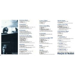 Franois de Roubaix - Anthologie Vol.1 Ścieżka dźwiękowa (Franois de Roubaix) - wkład CD