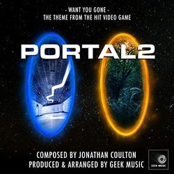 Portal 2 - Want You Gone - End Credits Theme Soundtrack (Jonathan Coulton) - CD cover