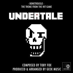 Undertale - Bonetrousle Colonna sonora (Toby Fox) - Copertina del CD