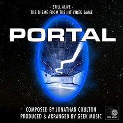 Portal - Still Alive - End Credits Theme Soundtrack (Jonathan Coulton) - CD cover