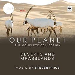 Our Planet: Deserts And Grasslands Soundtrack (Steven Price) - CD cover