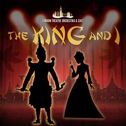 The King and I Soundtrack (Oscar Hammerstein II, Richard Rodgers) - CD cover