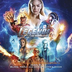 DC's Legends Of Tomorrow: Season 3 Soundtrack (Daniel James Chan, Blake Neely) - CD-Cover