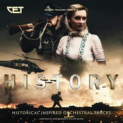 History - Historical Inspired Orchestral Tracks Soundtrack (Philipe Briand	, Gabriel Saban) - CD-Cover