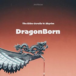 Skyrim - Dragonborn Ścieżka dźwiękowa (JenMeow ) - Okładka CD
