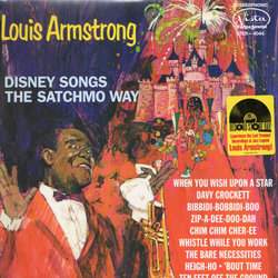 Disney Songs: The Satchmo Way Soundtrack (Louis Armstrong, Various Artists) - CD-Cover