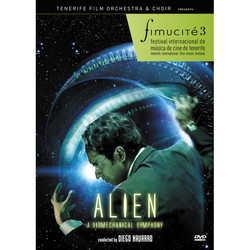 Alien: A Biomechanical Symphony Soundtrack (John Frizzell, Elliot Goldenthal, Jerry Goldsmith, James Horner, Brian Tyler) - CD cover
