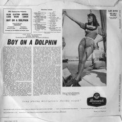 Boy On A Dolphin Soundtrack (Hugo Friedhofer) - CD Back cover