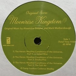 Moonrise Kingdom Bande Originale (Alexandre Desplat, Mark Mothersbaugh) - cd-inlay