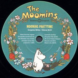 The Moomins: Silent Night Soundtrack (Graeme Miller, Steve Shill) - CD-Inlay