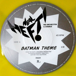 Batman Theme サウンドトラック (Neal Hefti) - CDインレイ
