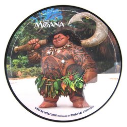 Moana: How Far I'll Go / You're Welcome サウンドトラック (Auli'i Cravalho, Opetaia Foa'i, Dwayne Johnson, Mark Mancina, Mark Mancina, Lin-Manuel Miranda) - CD裏表紙