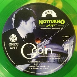 Notturno サウンドトラック ( Goblin, Maurizio Guarini, Agostino Marangolo, Antonio Marangolo, Fabio Pignatelli) - CDインレイ