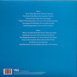 The World Of Studio Ghibli Ścieżka dźwiękowa (Various Artists) - Tylna strona okladki plyty CD