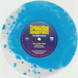 SpongeBob SquarePants: The New Musical サウンドトラック (Various Artists) - CDインレイ