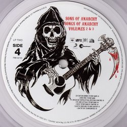 Sons Of Anarchy: Songs Of Anarchy Volumes 2 & 3 Ścieżka dźwiękowa (Various Artists) - Tylna strona okladki plyty CD