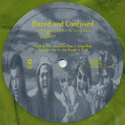 Dazed And Confused Ścieżka dźwiękowa (Various Artists) - wkład CD