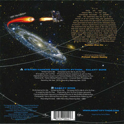 Monty Python: Galaxy Song Soundtrack (Various Artists) - CD Back cover